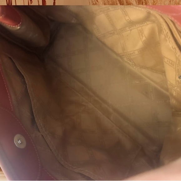 Longchamp Leather Shoulder Bag! 15”X9.5”x4” - Picture 2 of 5